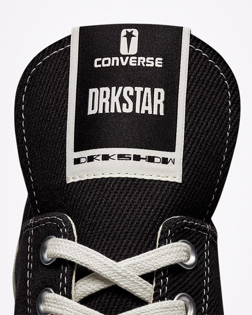 Tenis Converse x DRKSHDW DRKSTAR Chuck 70 Cano Baixo Masculino Pretas | PT R043951